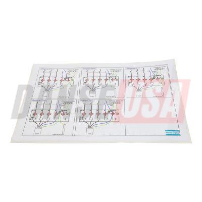 1636018444 LABEL FOR ATLAS COPCO DYNAPAC CHICAGO PNEUMATIC EQUIPMENT