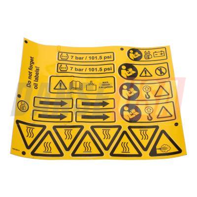 1638292401 DECAL SYMBOLS FOR ATLAS COPCO DYNAPAC CHICAGO PNEUMATIC EQUIPMENT