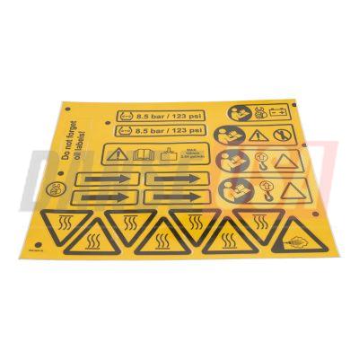 1638292402 DECAL SYMBOLS FOR ATLAS COPCO DYNAPAC CHICAGO PNEUMATIC EQUIPMENT