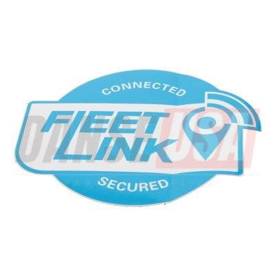 1638370920 LABEL FLEETLINK BLUE FOR ATLAS COPCO DYNAPAC CHICAGO PNEUMATIC EQUIPMENT