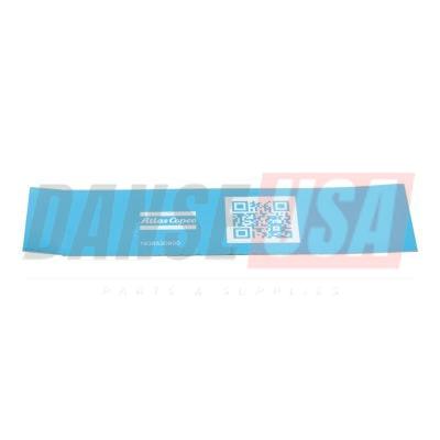 1638530600 LABEL FOR ATLAS COPCO DYNAPAC CHICAGO PNEUMATIC EQUIPMENT
