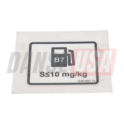 1638589110 DECAL FOR ATLAS COPCO DYNAPAC CHICAGO PNEUMATIC EQUIPMENT