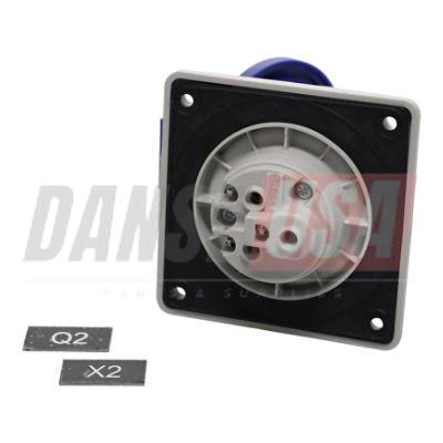 1900103857 SOCKET 16A CEE EARTH FOR ATLAS COPCO DYNAPAC CHICAGO PNEUMATIC EQUIPMENT