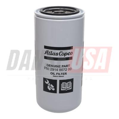 2914867200 OILFILTER ENGINE C6.6 FOR ATLAS COPCO DYNAPAC CHICAGO PNEUMATIC EQUIPMENT