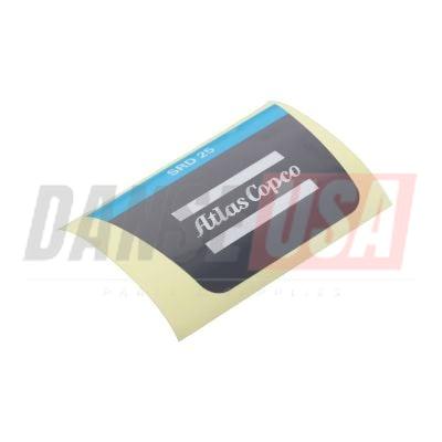 3310101295 SRD 25 DECAL FOR ATLAS COPCO DYNAPAC CHICAGO PNEUMATIC EQUIPMENT