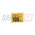 3310132706 Label- Sound Power Ganuine Part by Atlas Copco