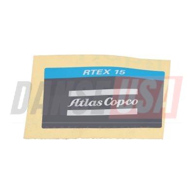 3310190000 FRONT LABEL FOR ATLAS COPCO DYNAPAC CHICAGO PNEUMATIC EQUIPMENT