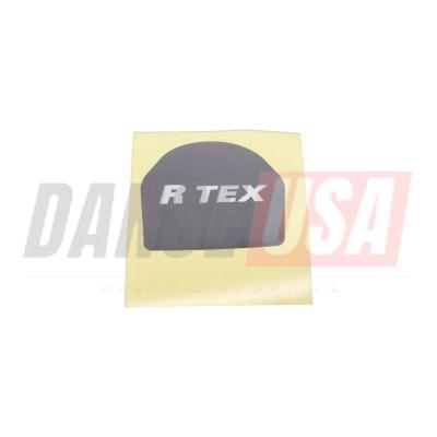 3310190100 PRODUCT LABEL, &quot;R TEX&quot; FOR ATLAS COPCO DYNAPAC CHICAGO PNEUMATIC EQUIPMENT