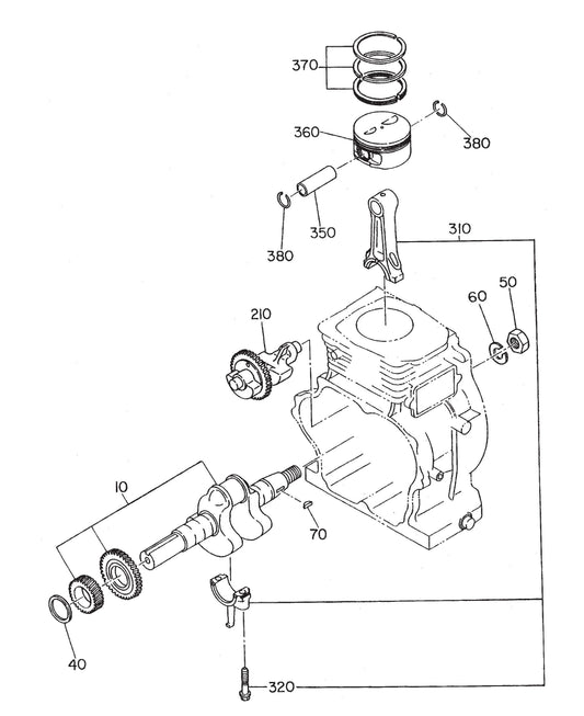 B-Series Crankshaft Assembly-2 Parts