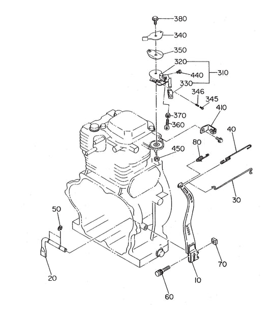 B-Series Governor Assembly Parts