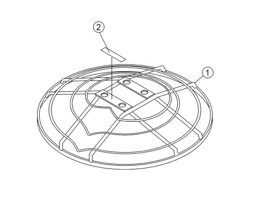 B-Series Guard Ring Assembly Parts by Multiquip Whiteman
