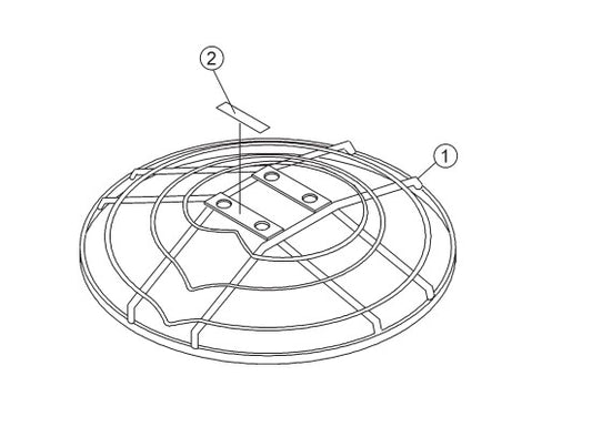 B-Series Guard Ring Assembly Parts by Multiquip Whiteman