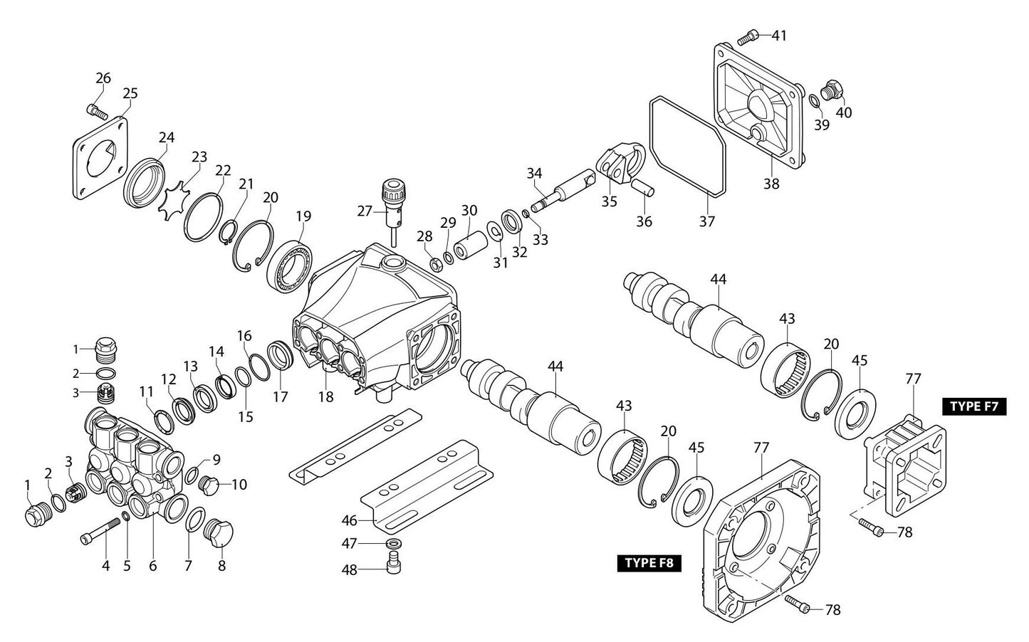 BE B2565HAS Pressure Washer Assembly-2 Parts by BE Power Equipment