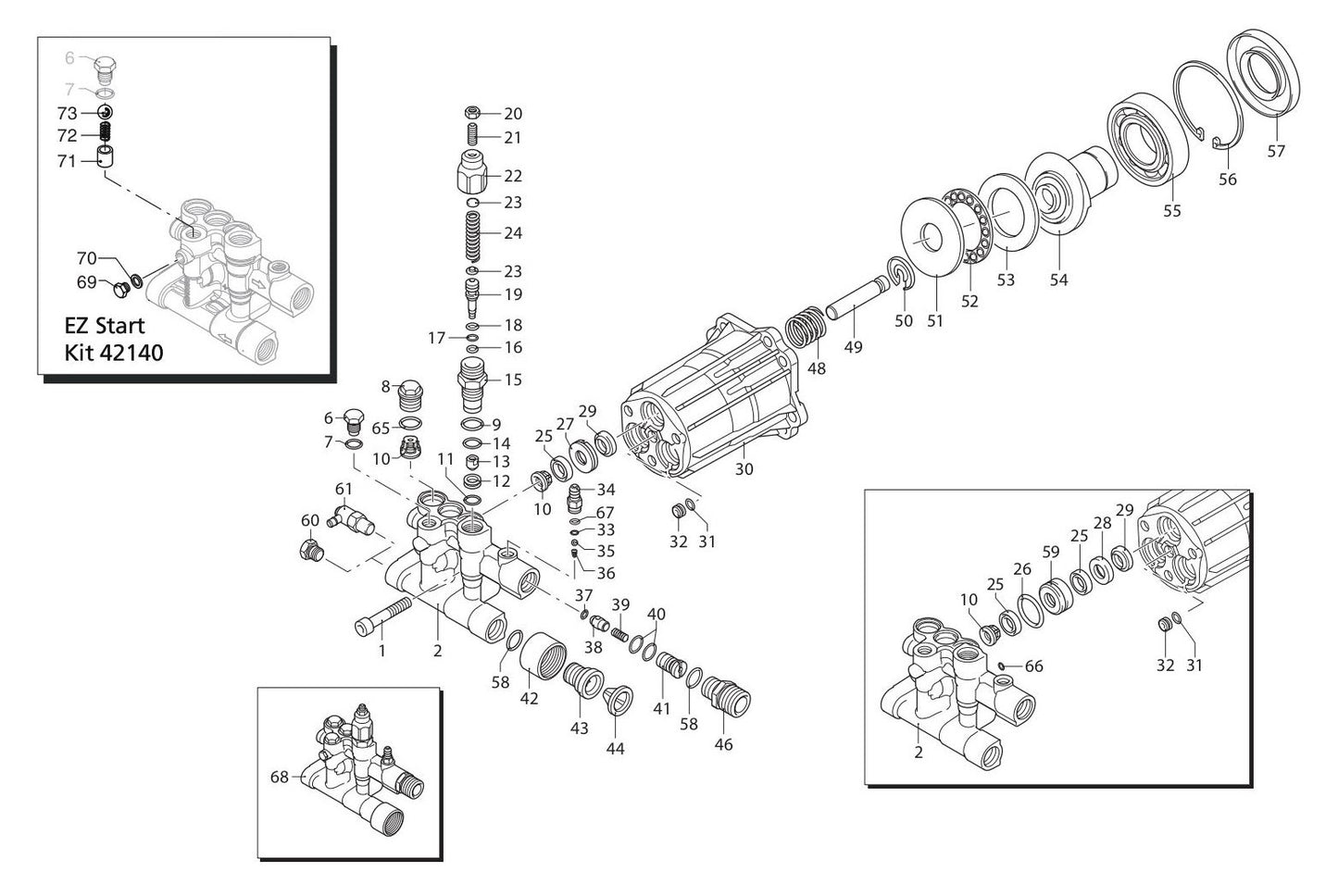 BE B275HA Pressure Washer Assembly-2 Parts by BE Power Equipment