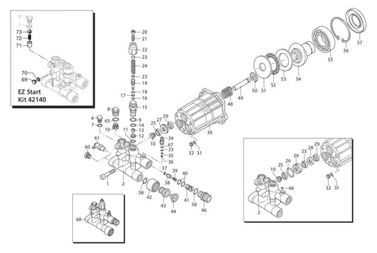 BE B275HA Pressure Washer Assembly-2 Parts by BE Power Equipment