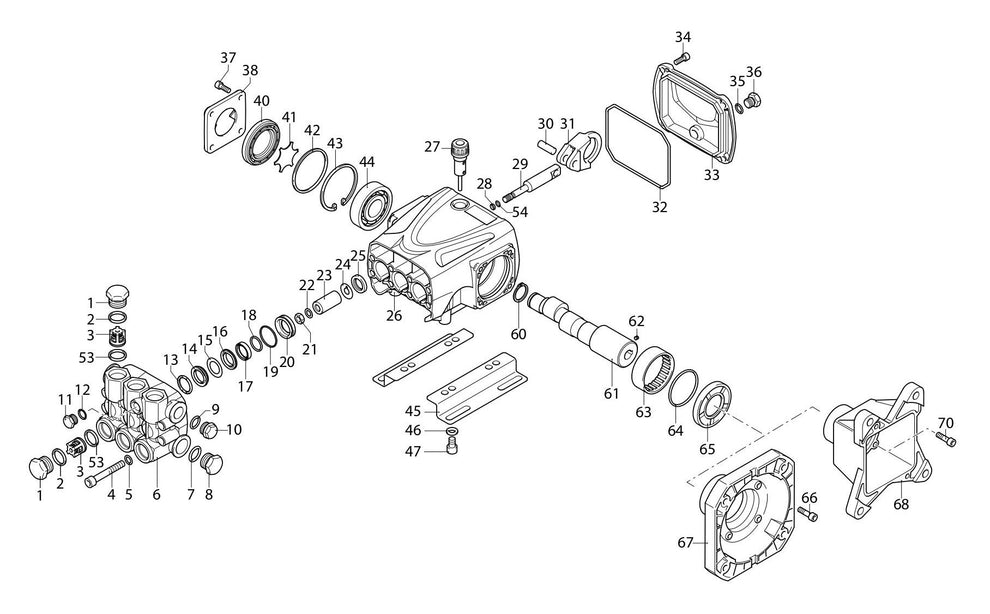 BE B4013HAAS Pressure Washer Assembly-2 Parts by BE Power Equipment