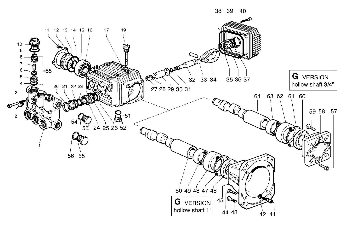 BE B4013HACS Pressure Washer Assembly-2 Parts by BE Power Equipment