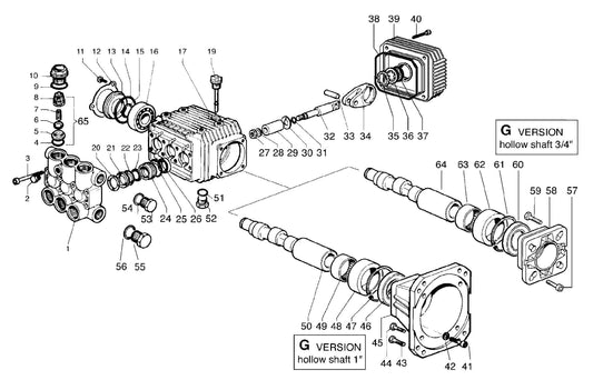 BE B4013HACS Pressure Washer Assembly-2 Parts by BE Power Equipment
