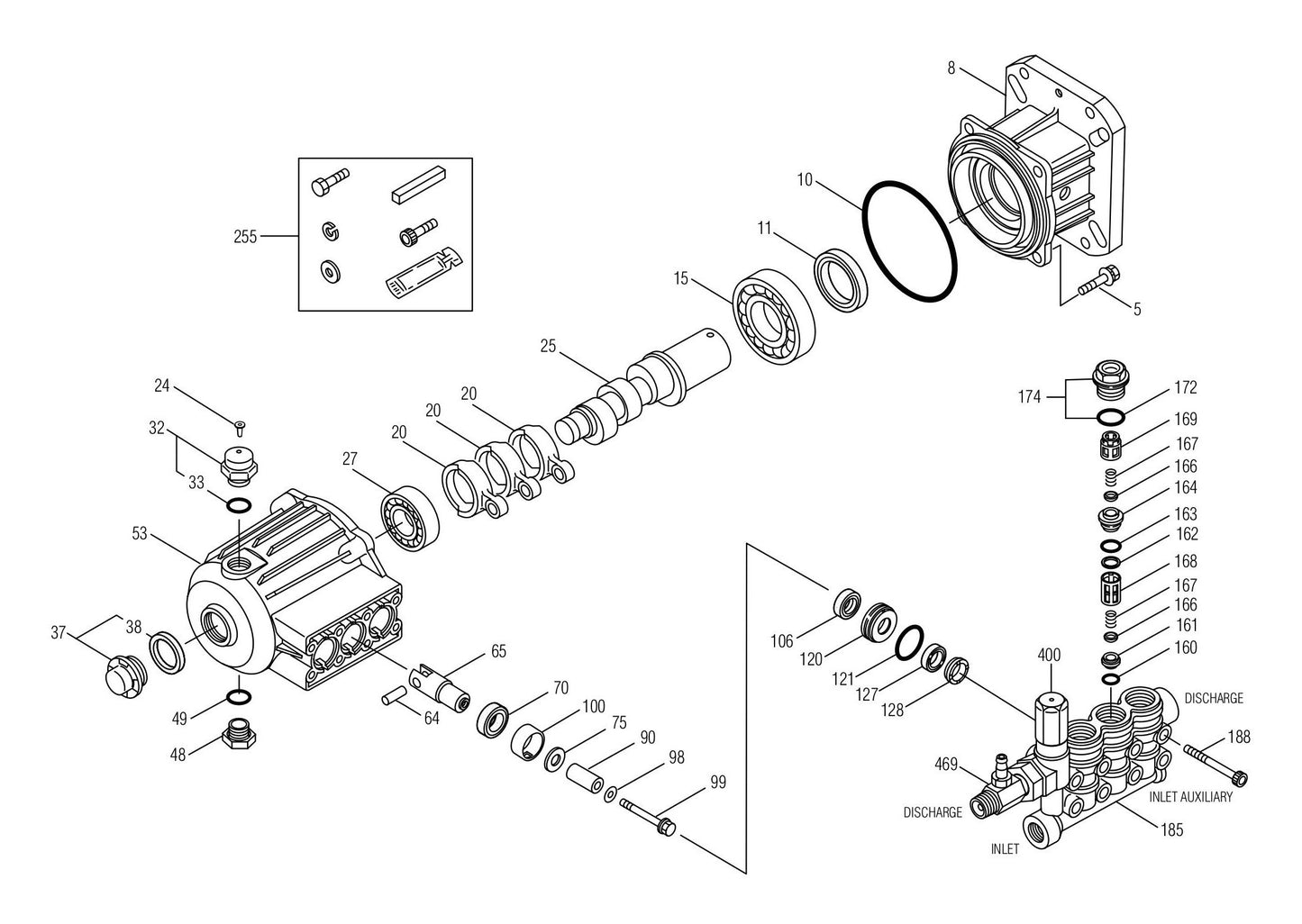 BE B4213HAJ Pressure Washer Assembly-2 Parts by BE Power Equipment