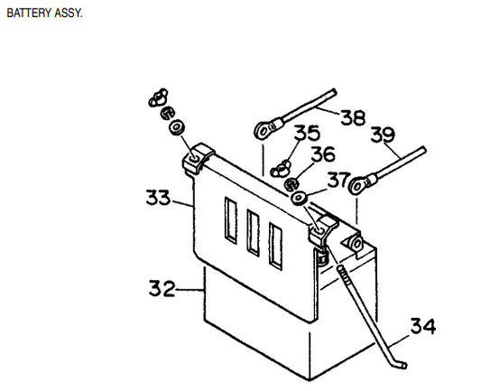 GA-6RE GA-6REA — Battery Assembly Parts By Multiquip