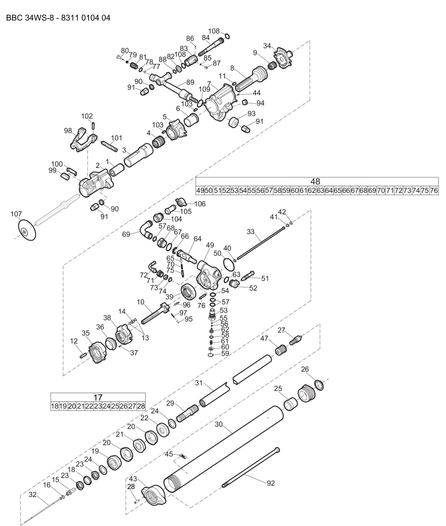 BBC 34 WS-8 Stoper