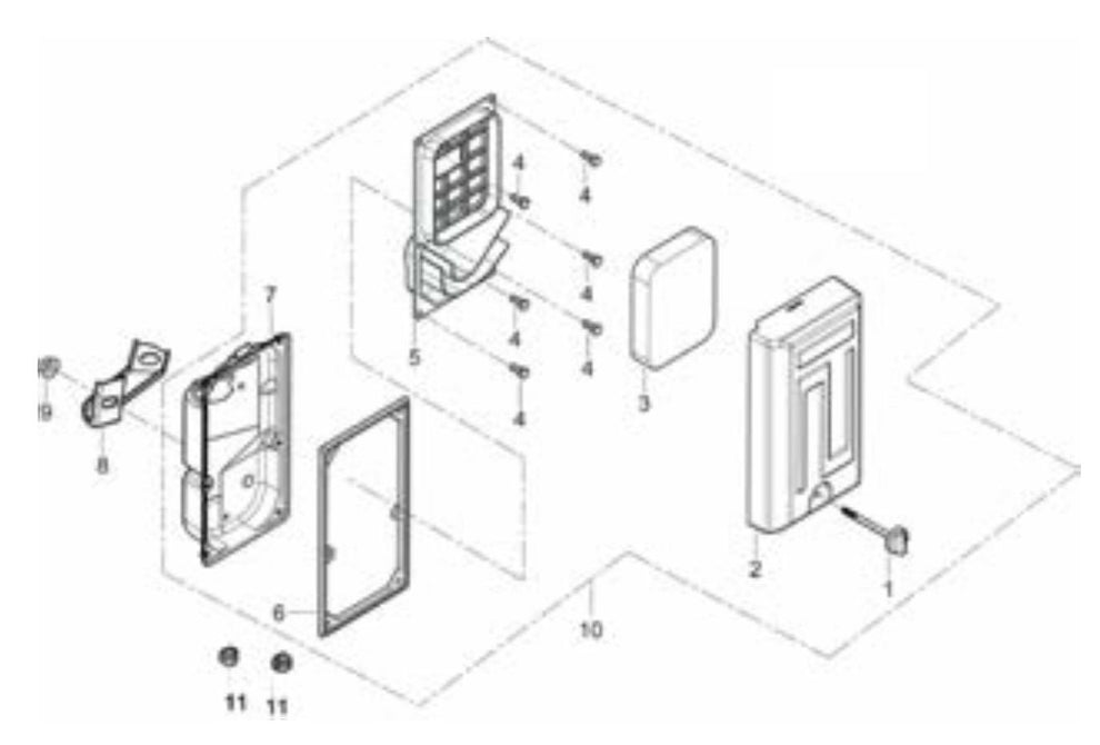 BE9000ERUSC Generator Air Filter Assembly Parts by BE Power Equipment