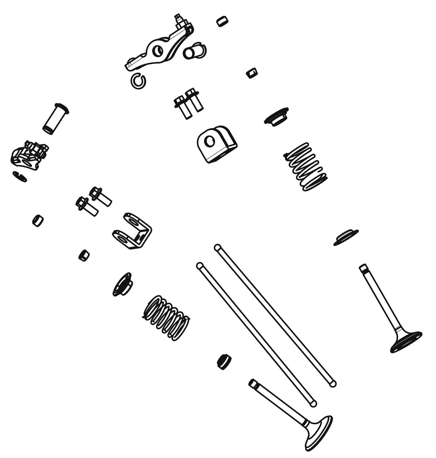 BE10500IT Inverter Generator Valve Assembly Parts by BE Power Equipment