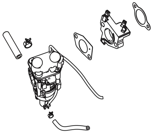 BE10500IT Inverter Generator Carburetor Assembly Parts by BE Power Equipment