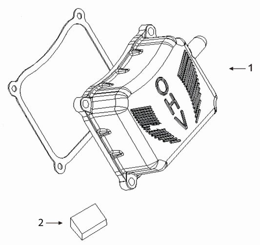 BE11000 Generator Valve Cover Assembly Parts by BE Power Equipment