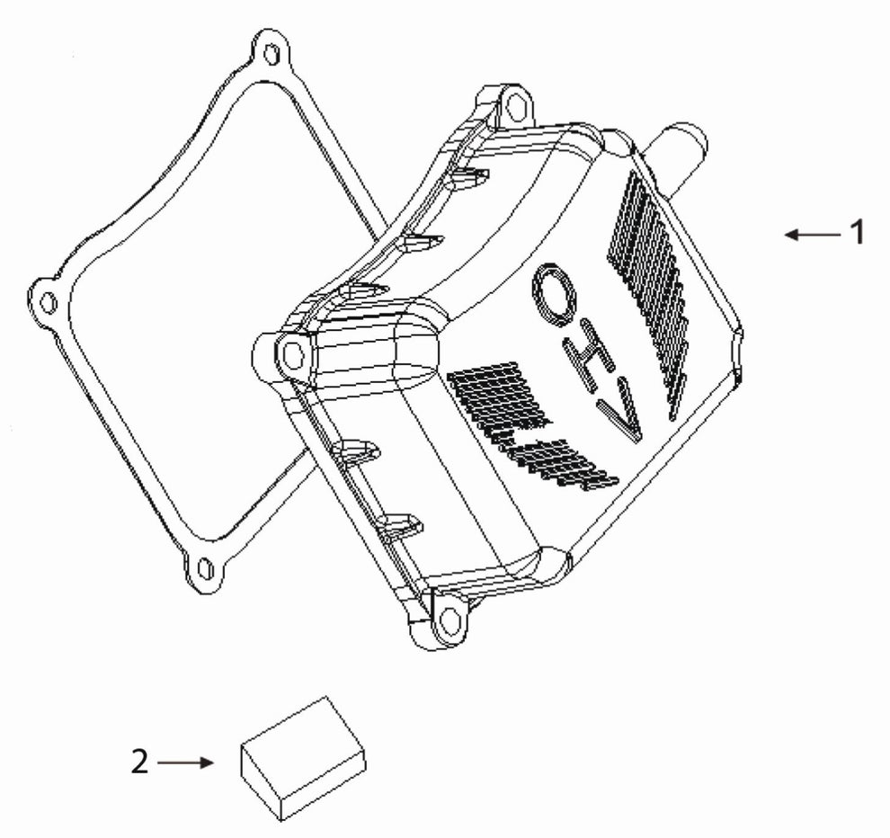 BE11000 Generator Valve Cover Assembly Parts by BE Power Equipment