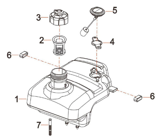BEI2000L Inverter Generator Cylinder Head Assembly Parts by BE Power Equipment