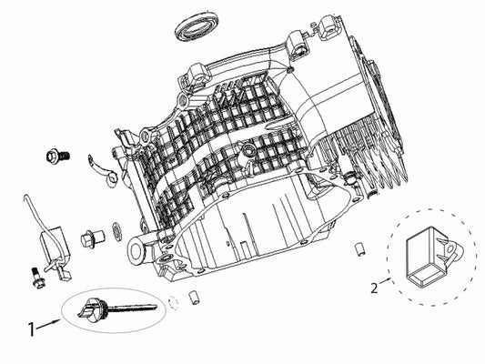 BE12500T Generator Crankcase Assembly Parts by BE Power Equipment