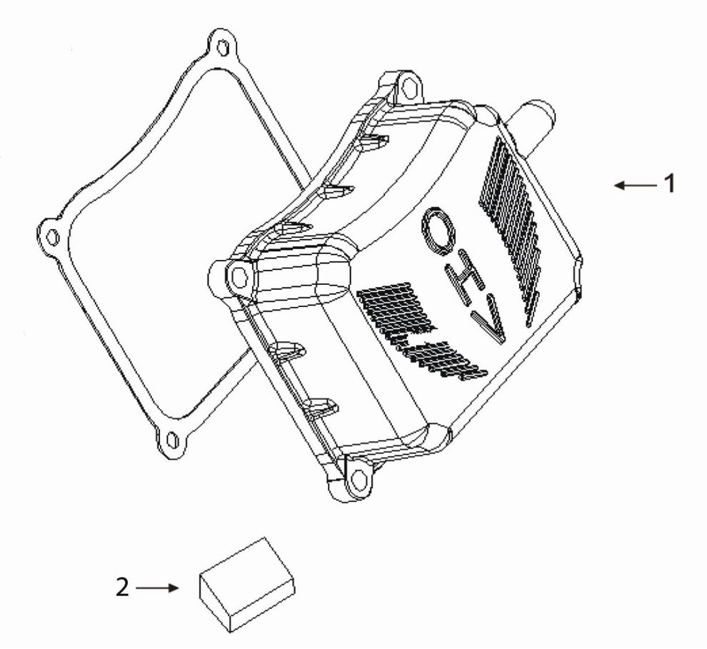 BE12500T Generator Valve Cover Assembly Parts by BE Power Equipment