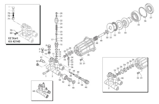 BE BE275HAS Pressure Washer Assembly-2 Parts by BE Power Equipment