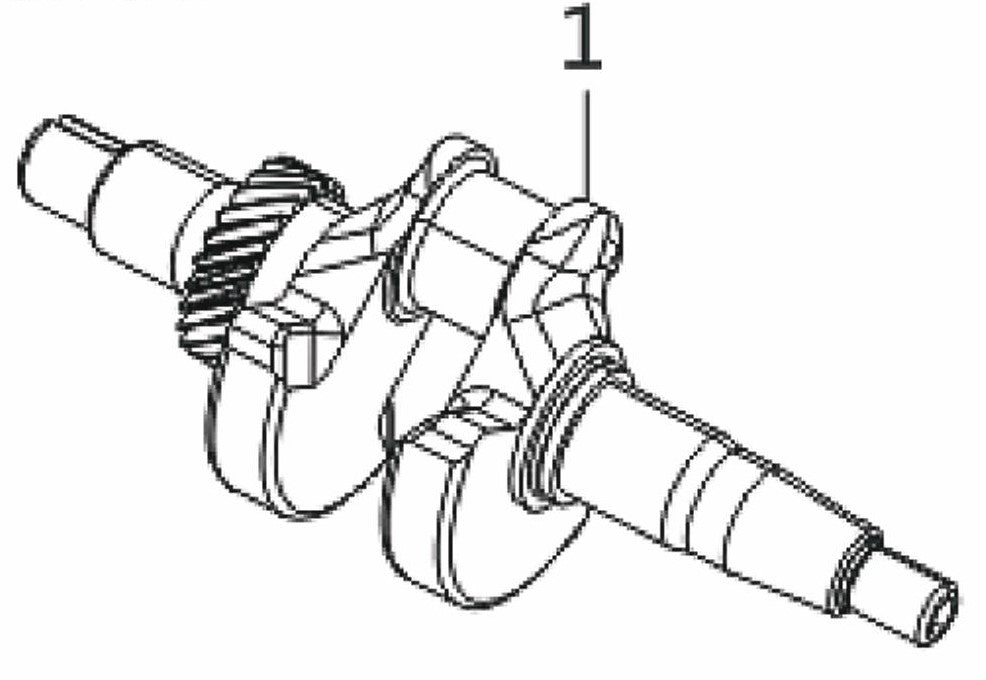BE3500IP Inverter Generator Crankshaft Connecting Rod Assembly Parts by BE Power Equipment