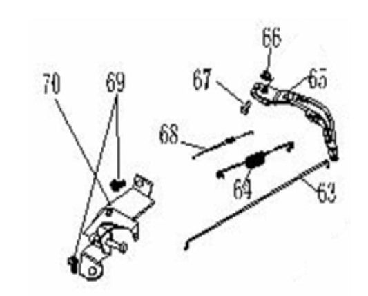 BE3500PS Generator Control Assembly Parts by BE Power Equipment