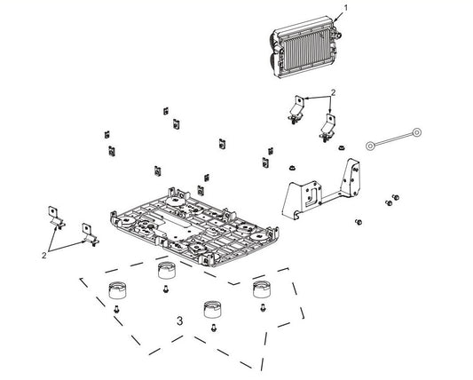 BE4000I Inverter Generator Backplane/Inverter Assembly Parts by BE Power Equipment