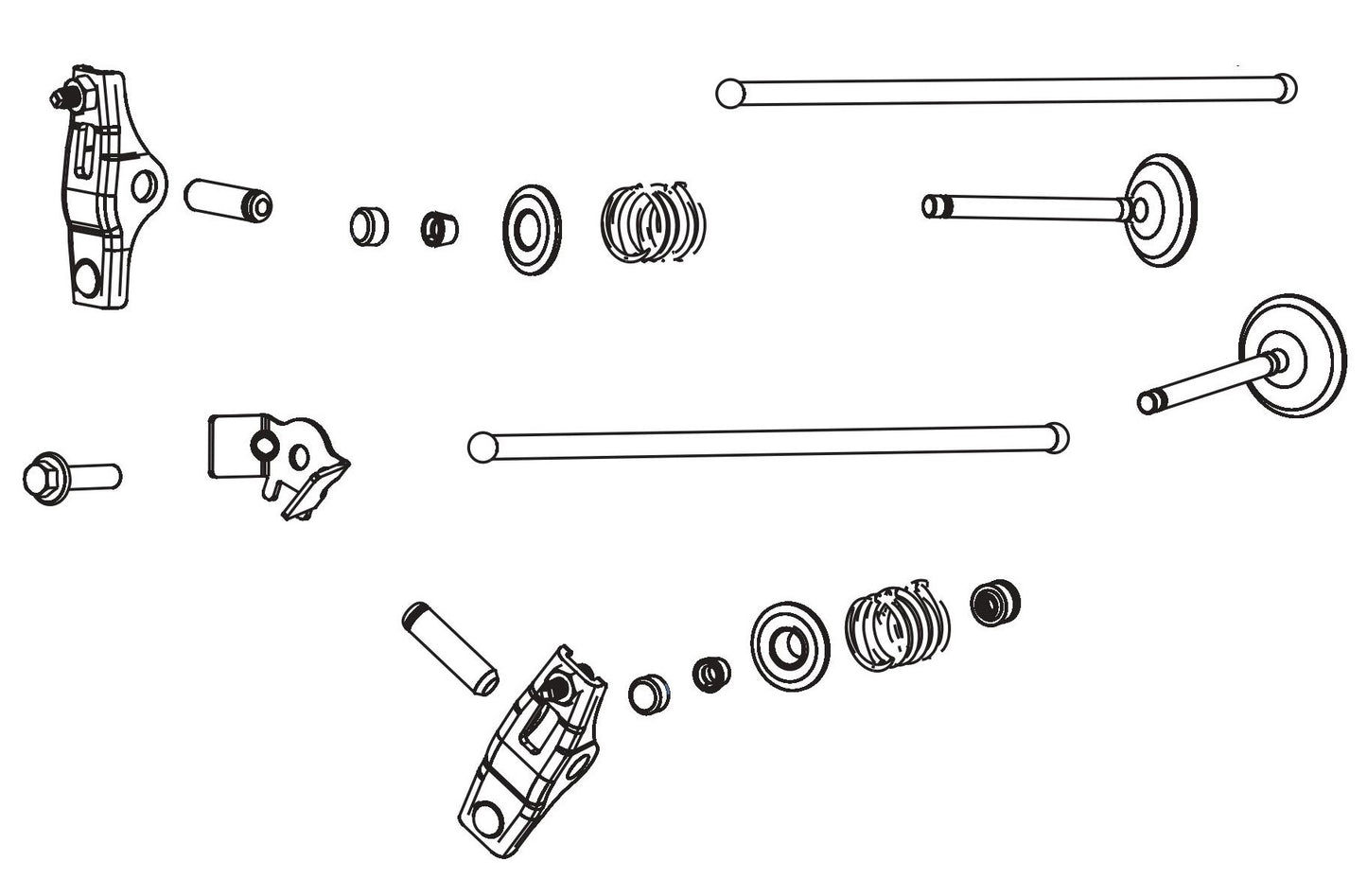 BE7000 Generator Valve Assembly Parts by BE Power Equipment