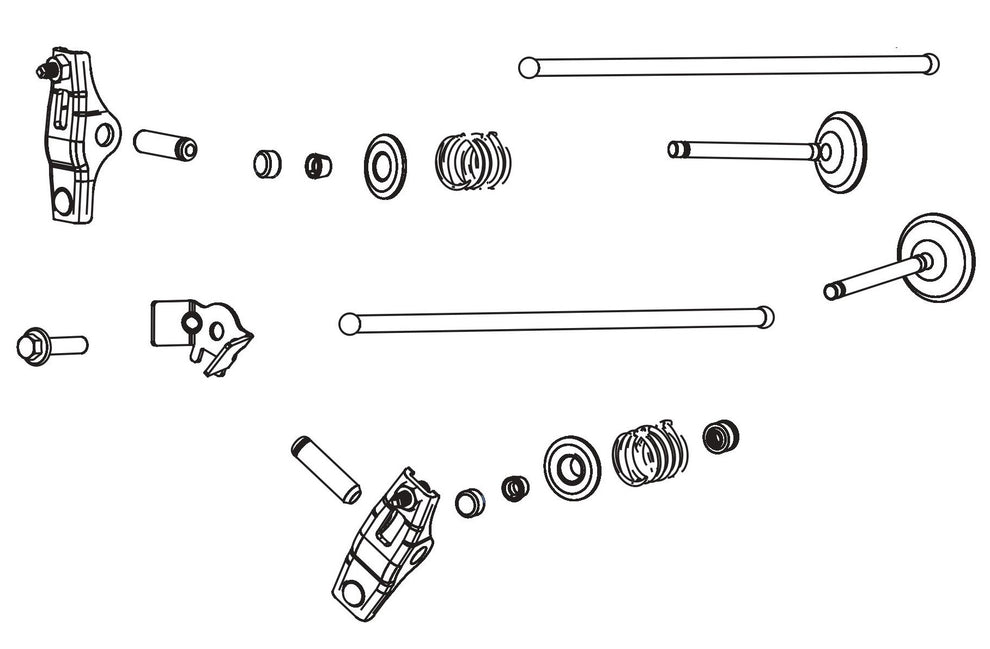BE7000 Generator Valve Assembly Parts by BE Power Equipment