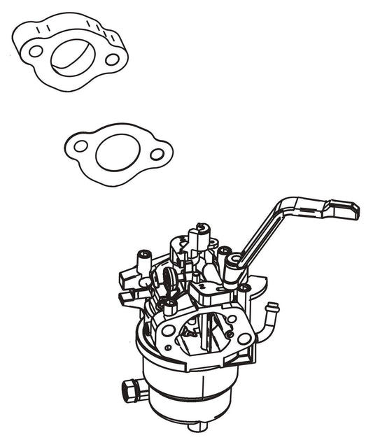 BE7000 Generator Carburetor Assembly Parts by BE Power Equipment