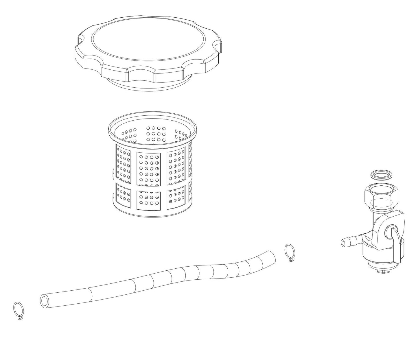 BE9000 Generator Fuel Tank Assembly Parts by BE Power Equipment