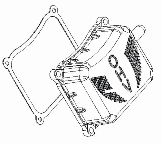 BE9000 Generator Valve Cover Assembly Parts by BE Power Equipment