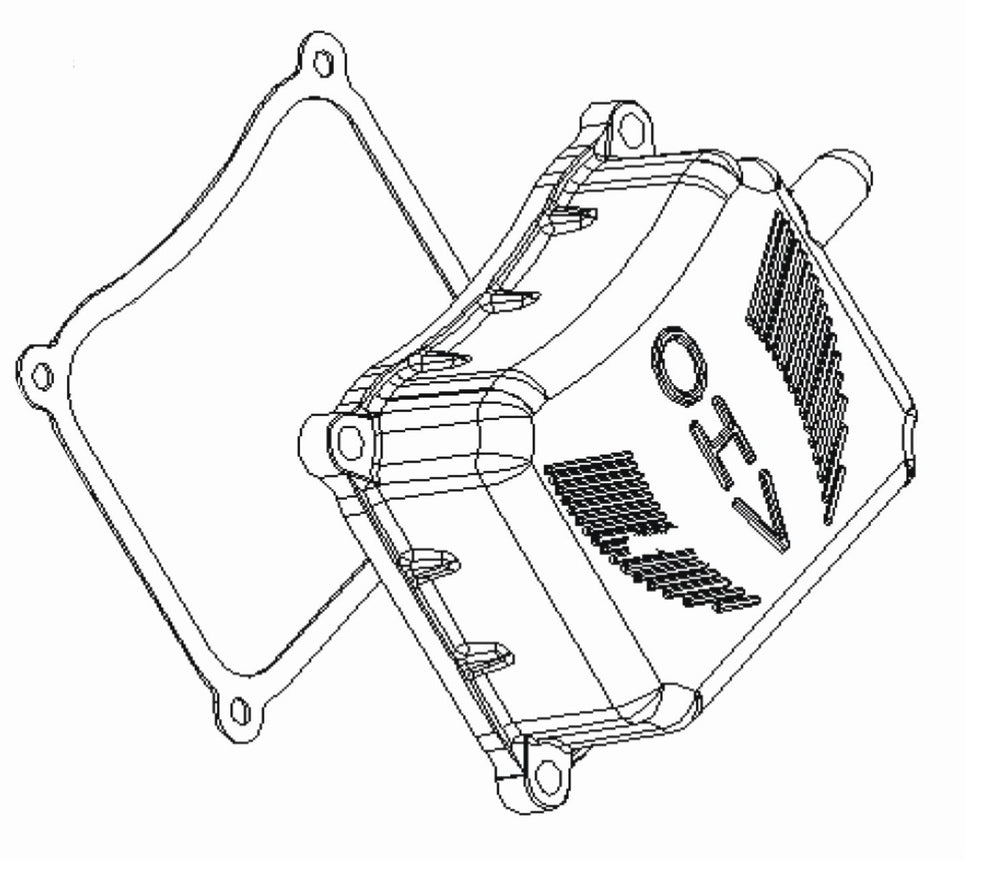 BE9000 Generator Valve Cover Assembly Parts by BE Power Equipment