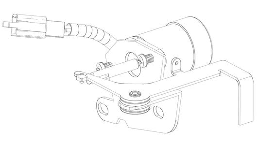BE9000 Generator Speed Adjustment Base Assembly Parts by BE Power Equipment