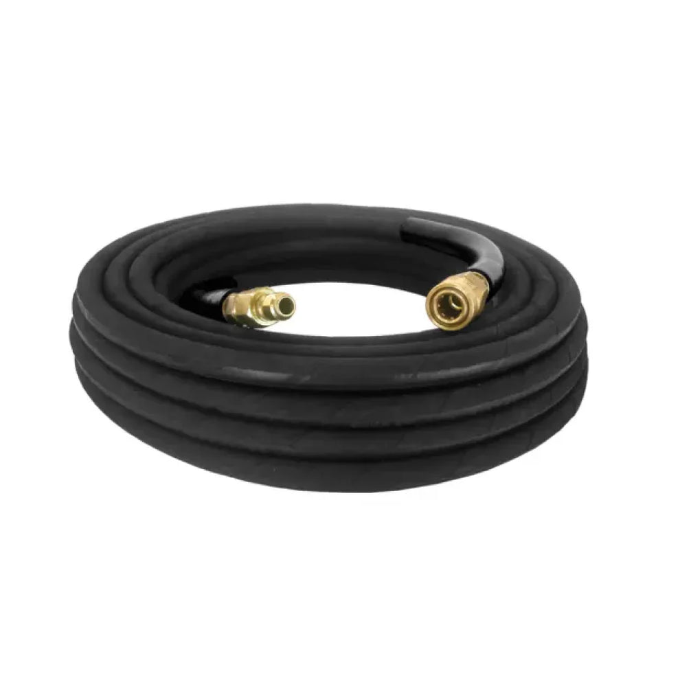 85.238.151 Hose 4500 PSI 50Ft 3/8" Rubber S/B Blk Brs Qc – BE Power