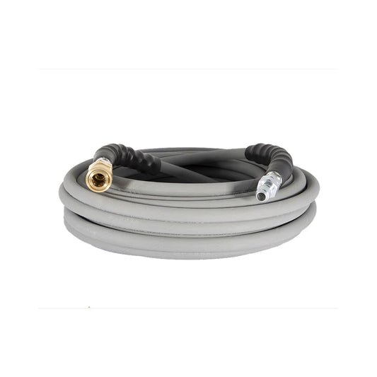 85.238.156 Hose 50Ft 3/8" 4500 PSI  Non Marking Rubber S/B Gry Brs Qc – BE Power