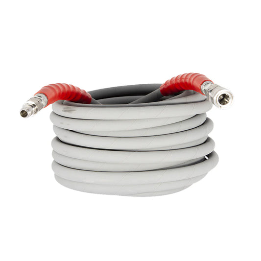 85.238.255 Hose 6000PSI 50Ft 3/8" Non Marking Rubber D/B Gry Ss Qc – BE Power