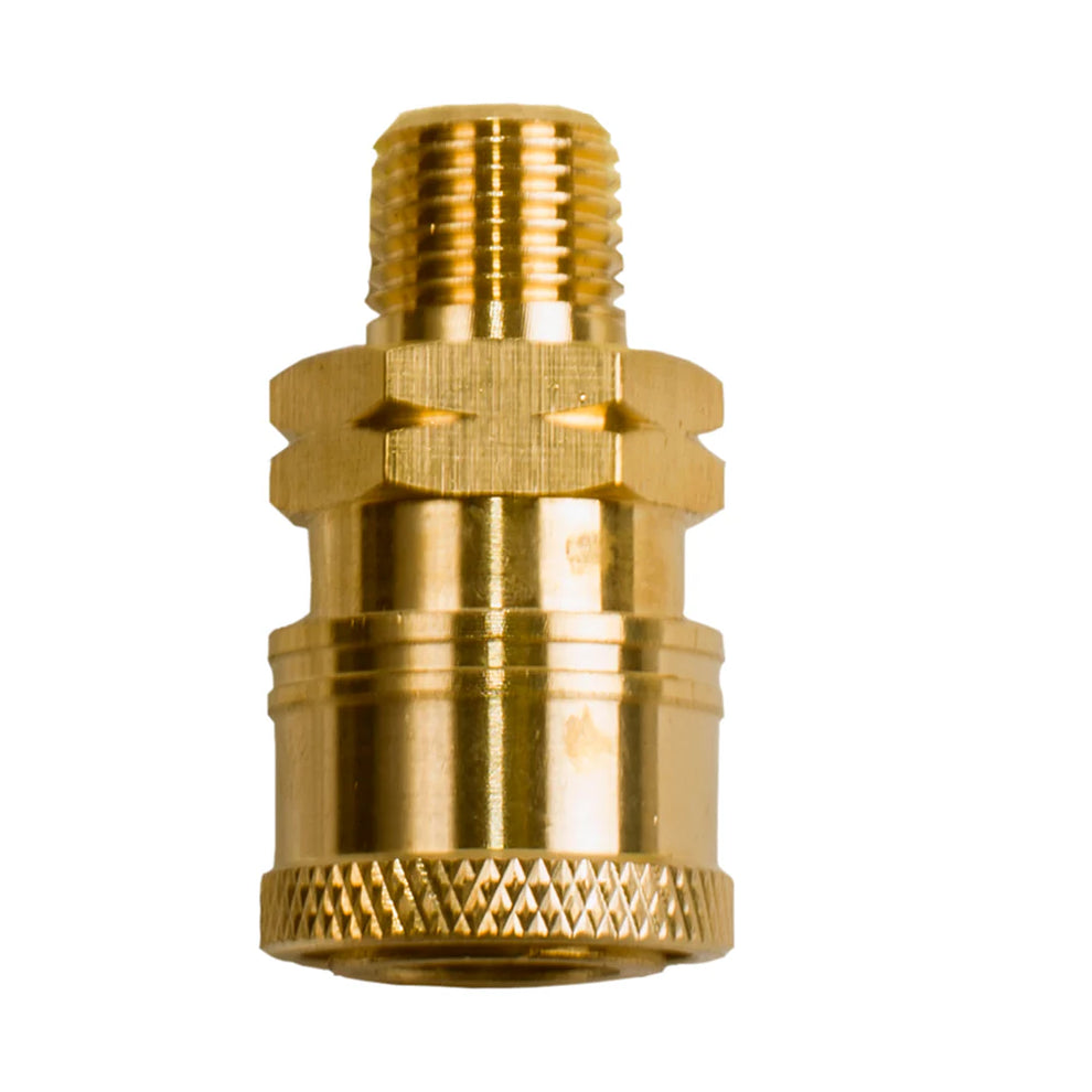 85.300.107, 85300107 Coupler, 1/4"Qd Mnpt Brass – BE Power