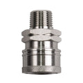 85.300.108S, 85300108S Coupler, 3/8"Qc Mnpt Ss – BE Power