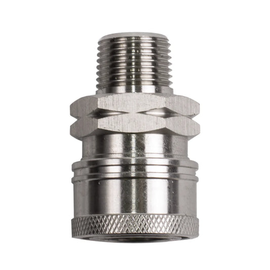 85.300.108S, 85300108S Coupler, 3/8"Qc Mnpt Ss – BE Power